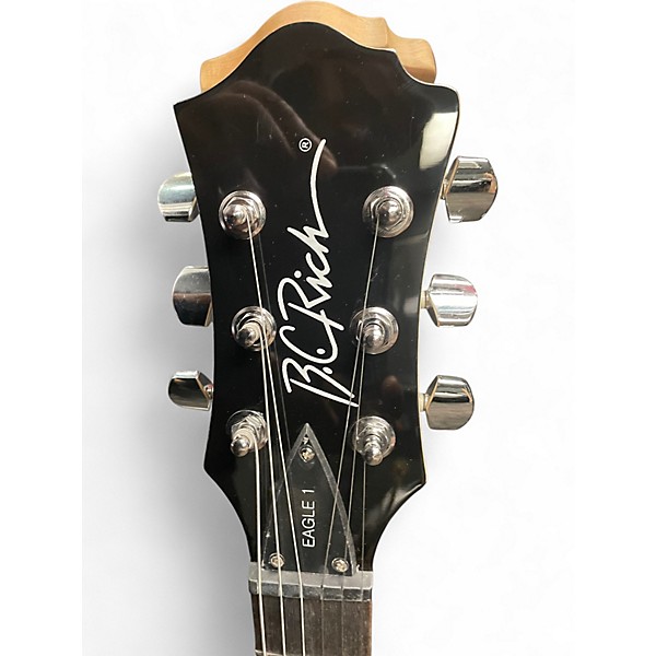 Used B.C. Rich EAGLE1 EVAN WILLIAMS Black Solid Body Electric Guitar