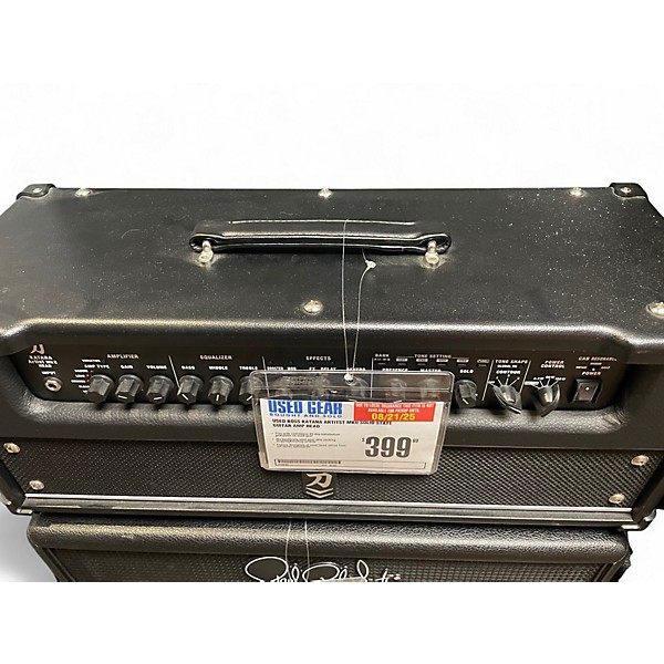 Used BOSS KATANA ARTITST MKII Solid State Guitar Amp Head