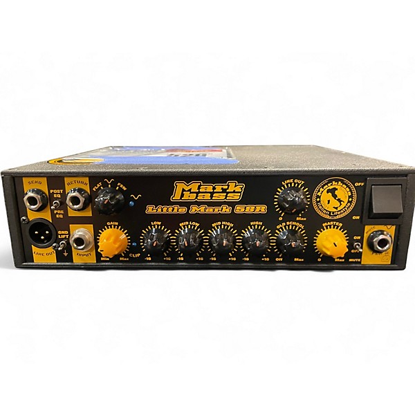 Used Markbass little mark 58r Bass Amp Head