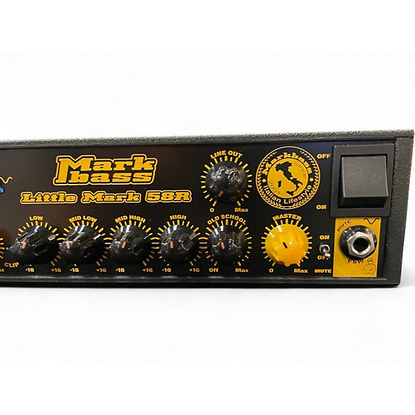 Used Markbass little mark 58r Bass Amp Head