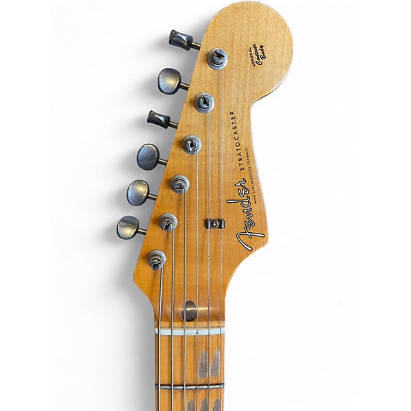 Used 2022 Fender Custom Shop Limited Edition '57 Stratocaster Relic - Aged Candy Apple Red Solid Body Electric Guitar