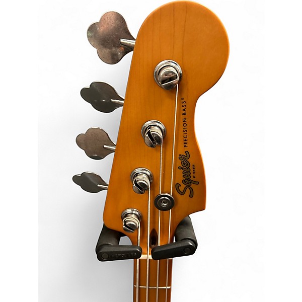 Used Squier 40TH ANNIVERSARY PRECISION  Dakota Red Electric Bass Guitar