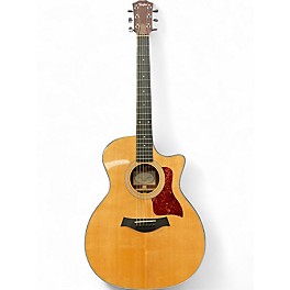 Used Taylor 314CE Natural Acoustic Electric Guitar