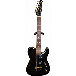 Used Harley Benton TE-40 DELUXE BLACK Solid Body Electric Guitar