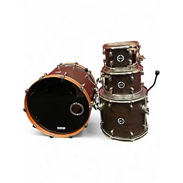Used Crush Drums & Percussion 4 Piece Sublime Series Bubinga satin natural Drum Kit