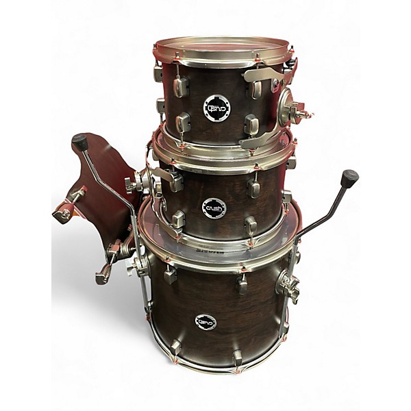 Used Crush Drums & Percussion 4 Piece Sublime Series Bubinga satin natural Drum Kit