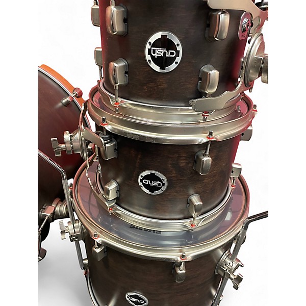 Used Crush Drums & Percussion 4 Piece Sublime Series Bubinga satin natural Drum Kit
