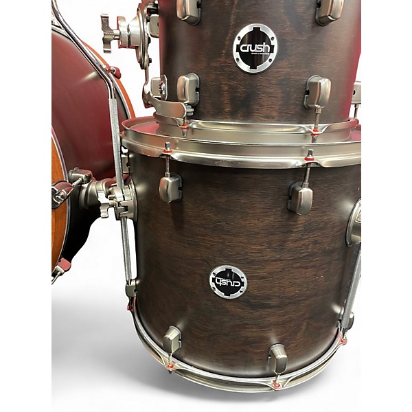 Used Crush Drums & Percussion 4 Piece Sublime Series Bubinga satin natural Drum Kit
