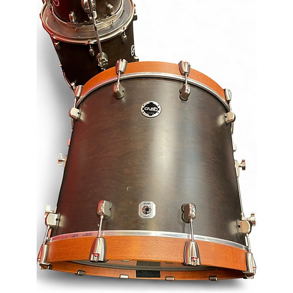 Used Crush Drums & Percussion 4 Piece Sublime Series Bubinga satin natural Drum Kit