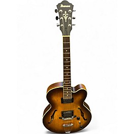 Used Ibanez AF55TF Tobacco Hollow Body Electric Guitar