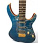Used Vola Zenith QRA Blue Sapphire Solid Body Electric Guitar