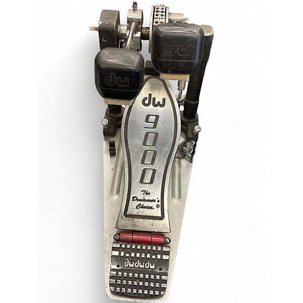 Used DW 9000 Series Double Double Bass Drum Pedal