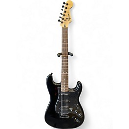 Used 2020 Squier Bullet Stratocaster Metallic Black Solid Body Electric Guitar