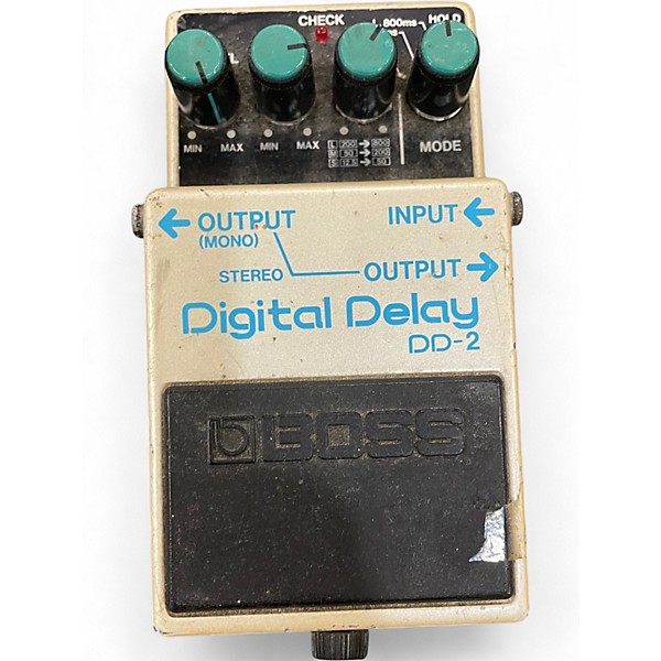Used BOSS DD2 Digital Delay Effect Pedal