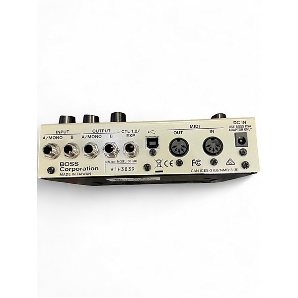 Used BOSS DD500 Digital Delay Effect Pedal