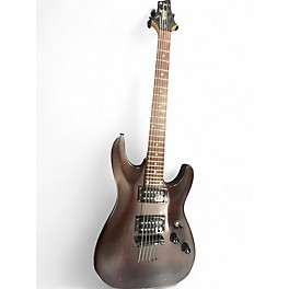 Used Schecter Guitar Research Diamond Series Omen 6 Satin Walnut Solid Body Electric Guitar