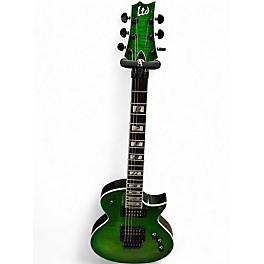 Used ESP LTD AS1 Alex Skolnick LIME BURST Solid Body Electric Guitar