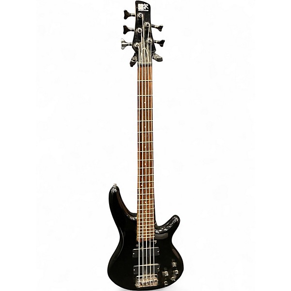 Used Ibanez SR405 5 String Black Electric Bass Guitar