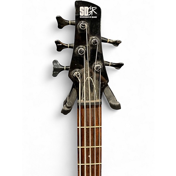 Used Ibanez SR405 5 String Black Electric Bass Guitar