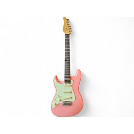 Used Schecter Guitar Research Nick Johnston SSS Atomic Pink Solid Body Electric Guitar