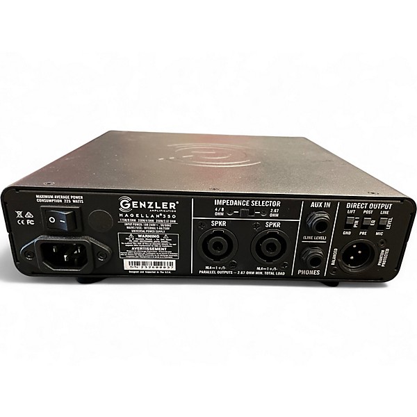 Used Genzler Amplification MAGELLAN 350 Bass Amp Head
