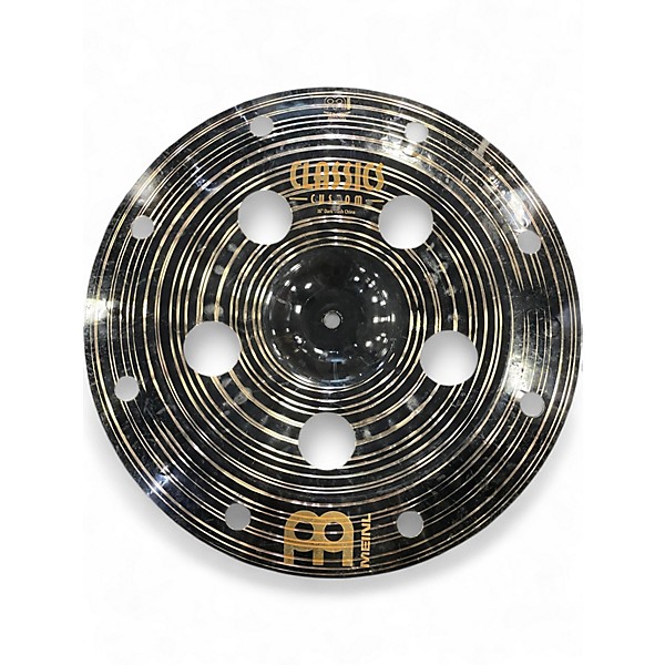 Used MEINL 16in DARK TRASH CHINA Cymbal