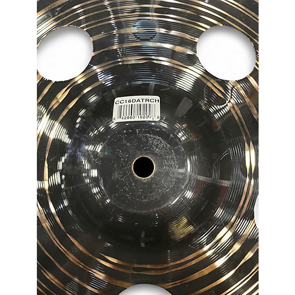Used MEINL 16in DARK TRASH CHINA Cymbal