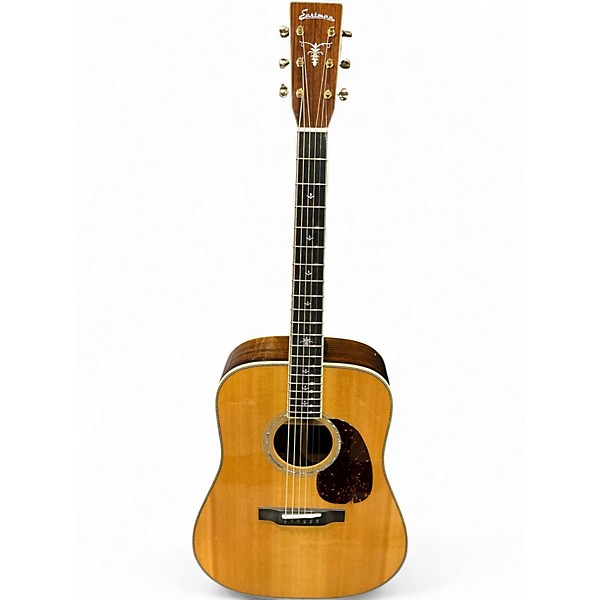 Used Eastman dt-30-d Natural Acoustic Guitar