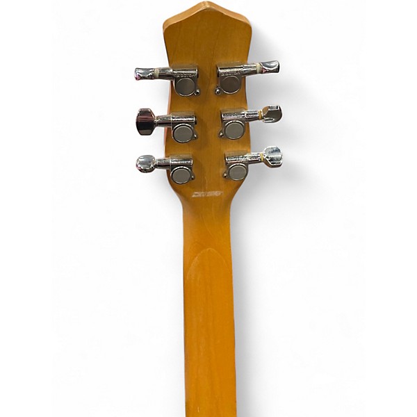 Used Danelectro DC-3 SPARKLE GREEN Solid Body Electric Guitar