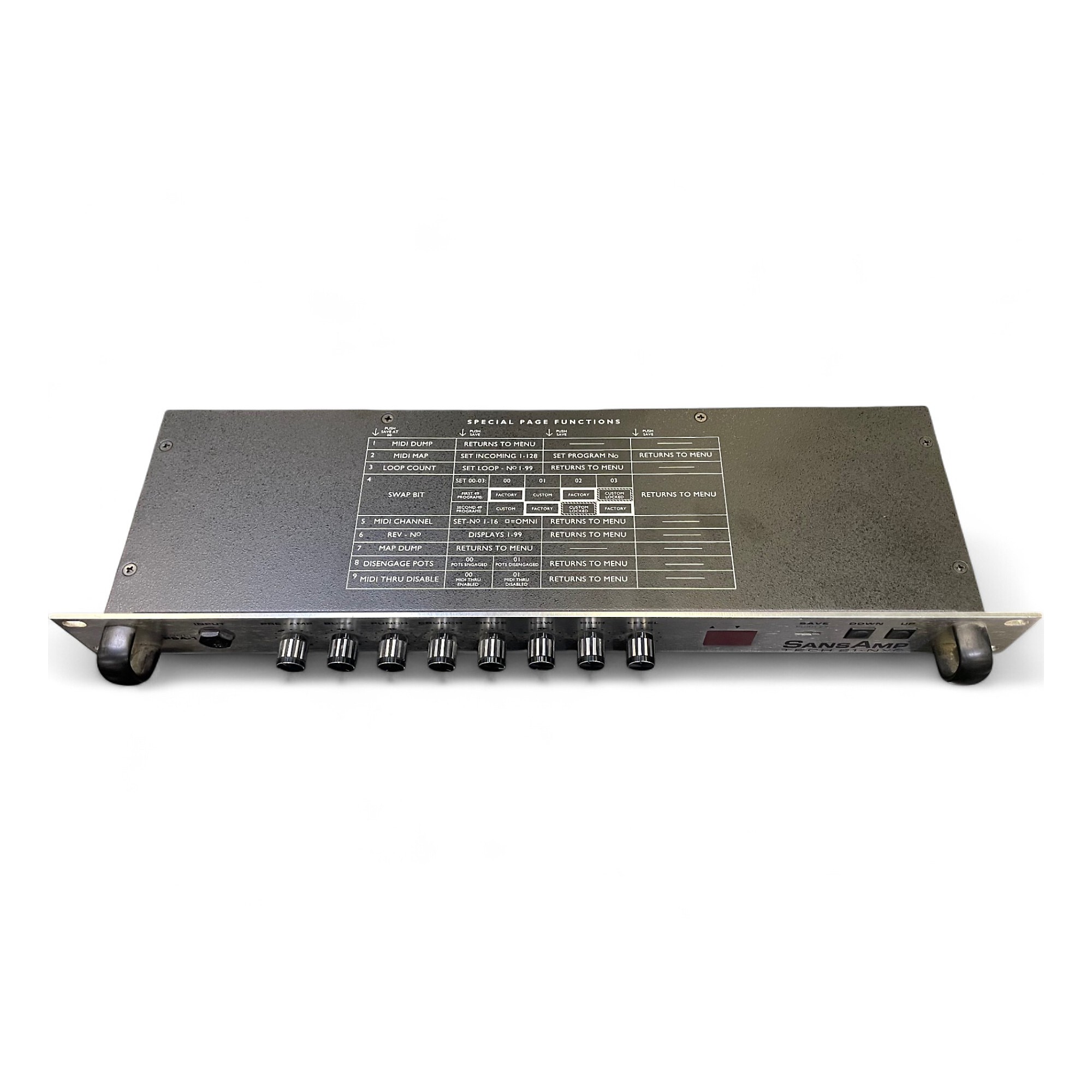 DTM・DAW SANSANP PSA-1 Used Tech 21 Sansamp PSA-1 Multi Effects Processor | Guitar