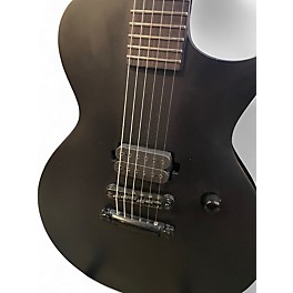 Used ESP LTD EC Black Metal Black Solid Body Electric Guitar