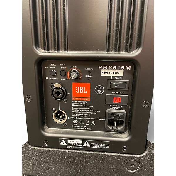 Used JBL PRX615M Powered Speaker