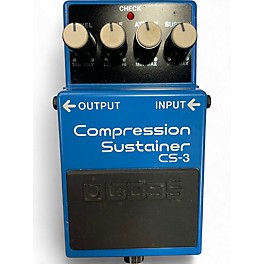Used BOSS CS3 Compressor Sustainer Effect Pedal