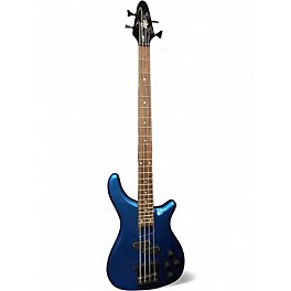 Used Rogue LX200B Series III Metallic Blue Electric Bass Guitar