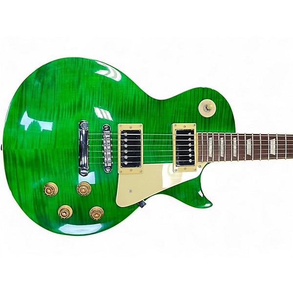 Used Iyv ILS300EGR Green Solid Body Electric Guitar