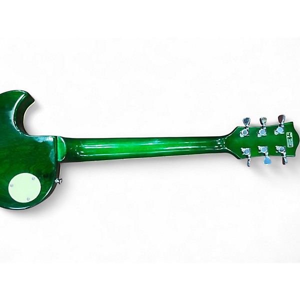 Used Iyv ILS300EGR Green Solid Body Electric Guitar