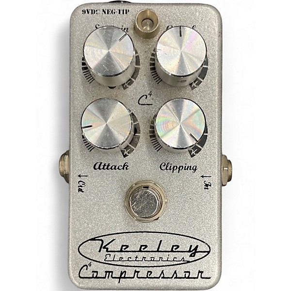 Used Keeley 4 Knob Compressor Effect Pedal