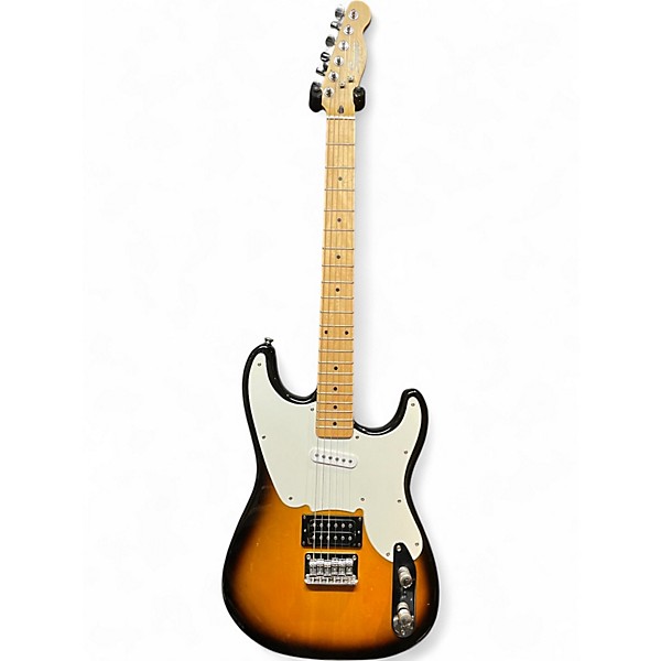 Used Squier 51 2 Tone Sunburst Solid Body Electric Guitar