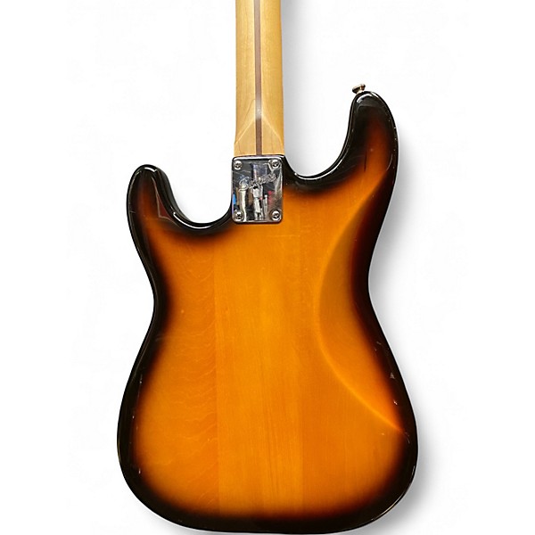 Used Squier 51 2 Tone Sunburst Solid Body Electric Guitar