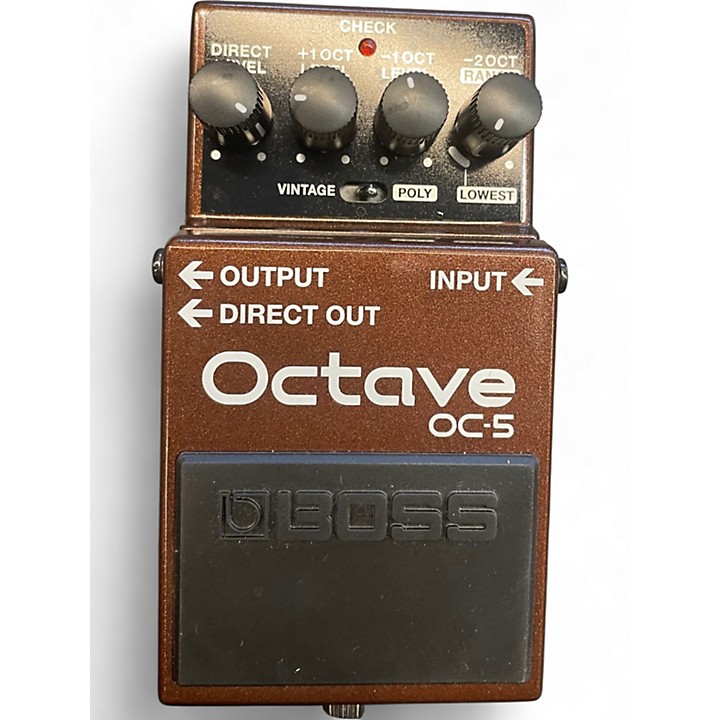 ギター BOSS OC-5 OCTAVE Amazon.com: Boss OC-5 Polyphonic Guitar/Bass Octave Pedal