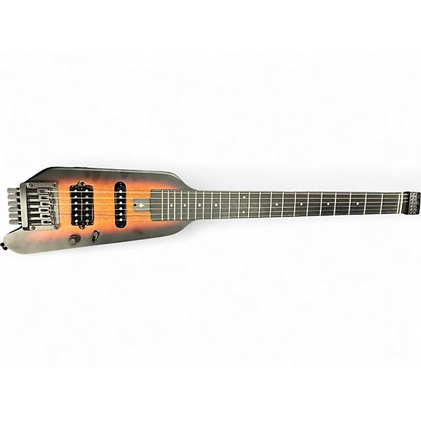 Used Donner Hush X Travel Guitar Mahogany Electric Guitar
