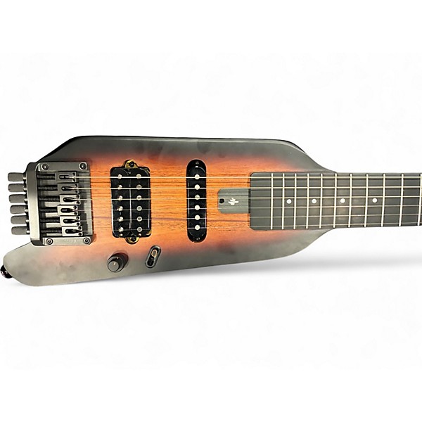 Used Donner Hush X Travel Guitar Mahogany Electric Guitar