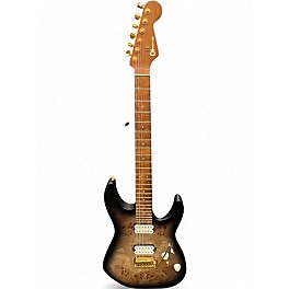Used Charvel pro mod dk24 TRANS BLACK BURST Solid Body Electric Guitar