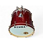 Used TAMA 5 Piece superstar classic red sparkle Drum Kit thumbnail