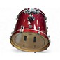 Used TAMA 5 Piece superstar classic red sparkle Drum Kit