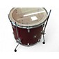 Used TAMA 5 Piece superstar classic red sparkle Drum Kit