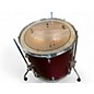 Used TAMA 5 Piece superstar classic red sparkle Drum Kit