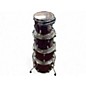 Used TAMA 5 Piece superstar classic red sparkle Drum Kit
