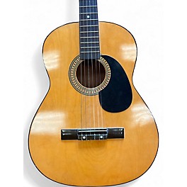 Used Sears acoustic Natural Acoustic Guitar