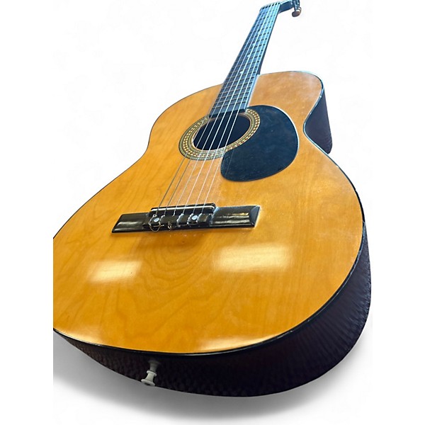 Used Sears acoustic Natural Acoustic Guitar